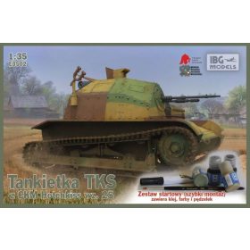   IBG Models E3502 TKS Tankette with KM (1/72) harckocsi makett