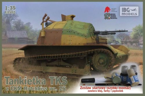 IBG Models E3502 TKS Tankette with KM  (1/72)