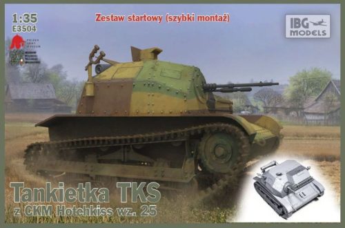 IBG Models E3504 TKS Tankette with KM (1/72)