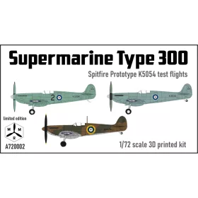   IBG Models MRM A720002 Supermarine Spitfire Prototype K5054 - Stages 2,3 and 4 - Test Flights (1/72) repülőgép makett