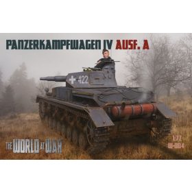   IBG Models WaW 004 German Pz.Kpfw.IV Ausf. A (1/72) harckocsi makett