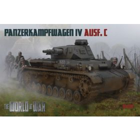   IBG Models WAW 010 German Pz.Kpfw. IV Ausf C.  (1/72) harckocsi makett