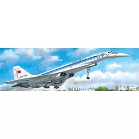   ICM 14402 Tupolev-144D, Soviet Supersonic Passenger Aircraft (1/144)