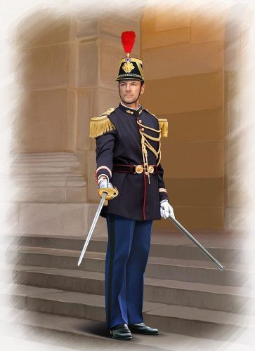 ICM 16004 French Republican Guard Officer (1/16)