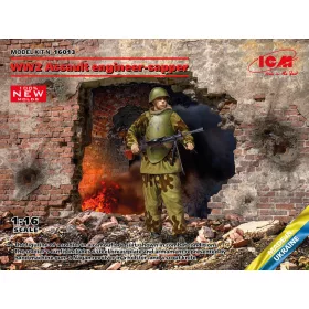 ICM 16013 WW2 Soviet assault engineer-sapper (1/16)