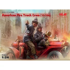 ICM 24006 American Fire Truck Crew (1910s) 2 Figures (1/24)