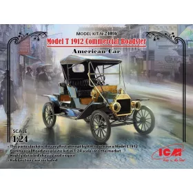   ICM 24016 Model T 1912 Commercial Roadster, America Car (1/24)