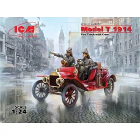 ICM 24017 Model T 1914 Fire Truck with Crew (1/24)