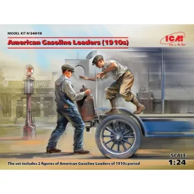   ICM 24018 American Gasoline Loaders (1910s) (2 figures (1/24)