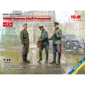 ICM 24020 WWII German Staff Personnel (1/24)