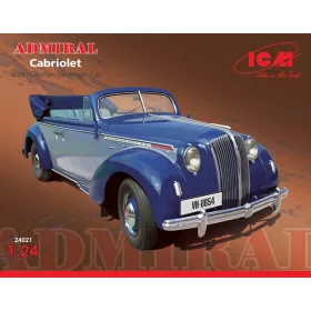 ICM 24021 Admiral Cabriolet WWII German Passenger Car (1/24)