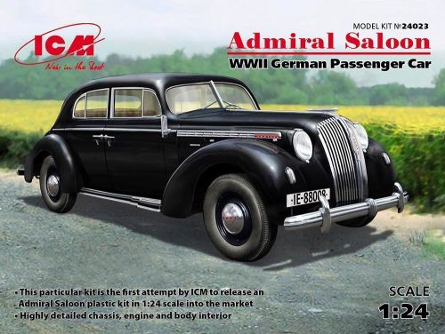 ICM 24023 Admiral Saloon WWI German Passenger Car (1/24)