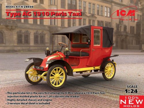 ICM 24030 Type AG 1910 Paris Taxi (1/24)