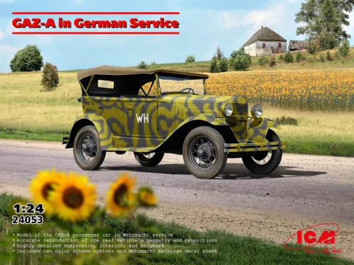 ICM 24053 GAZ-A in German Service (1/24)