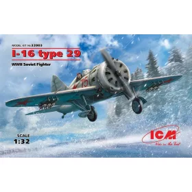 ICM 32003 I-16 type 29, WWII Soviet Fighter (1/32)