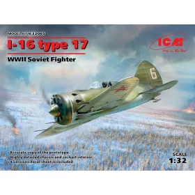 ICM 32005 I-16 type 17, WWII Soviet Fighter (1/32)