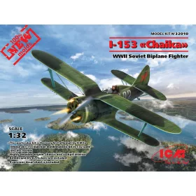 ICM 32010 I-153, WWII Soviet Fighter (1/32)