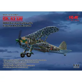   ICM 32021 CR. 42 LW, WWII German Luftwaffe Ground Attack Aircraft (1/32)