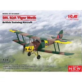   ICM 32035 D.H. 82A Tiger Moth, British Training Aircraft (1/32)
