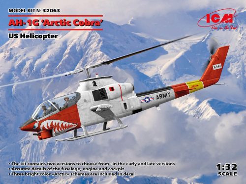 ICM 32063 AH-1G 'Arctic Cobra', US Helicopter (1/32)