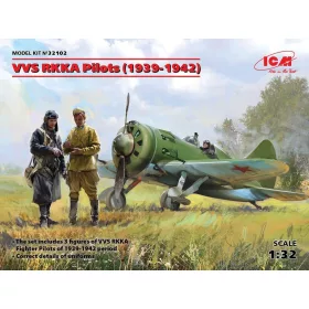 ICM 32102 VVS RKKA Pilots (1939-1942) (3 Figures) (1/32)