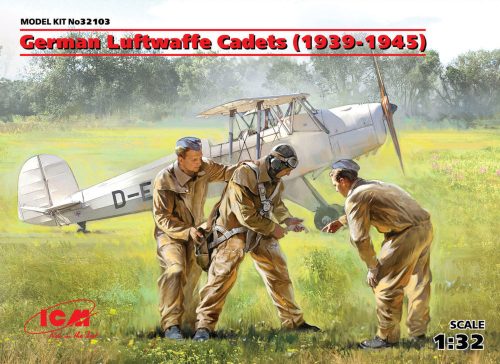 ICM 32103 German Luftwaffe Cadets(1939-1945)(3Figuren (1/32)