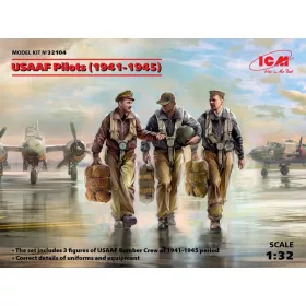 ICM 32104 USAAF Pilots (1941-1945) (3 figures) (1/32)