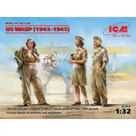 ICM 32108 US WASP (1943-1945) (3 figures) (1/32)