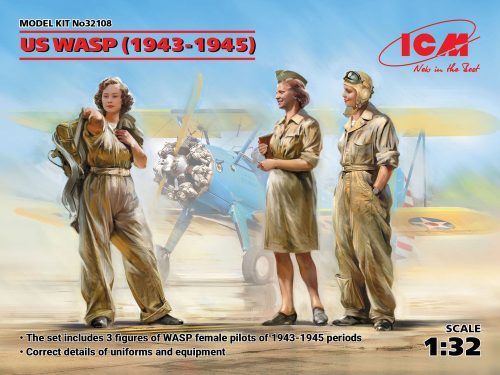 ICM 32108 US WASP (1943-1945) (3 figures) (1/32)