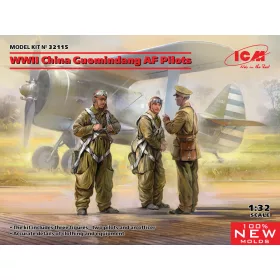 ICM 32115 WWII China Guomindang AF Pilots (1/32)