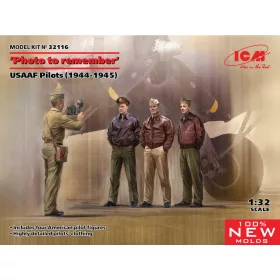   ICM 32116 'Photo to remember', USAAF Pilots (1944-1945) (1/32)