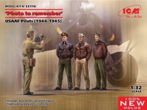 ICM 32116 'Photo to remember', USAAF Pilots (1944-1945) (1/32)