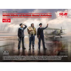 ICM 32118 WWII Pilots of British Naval Aviation (1/32)