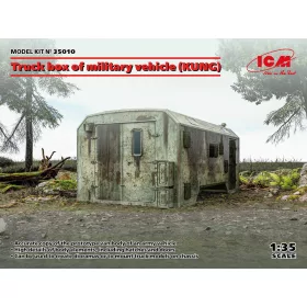 ICM 35010 Truck box of military vehicle (KUNG) (1/35)