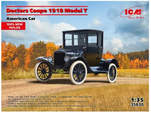 ICM 35030 Doctor's Coupe 1918 Model T (1/35)