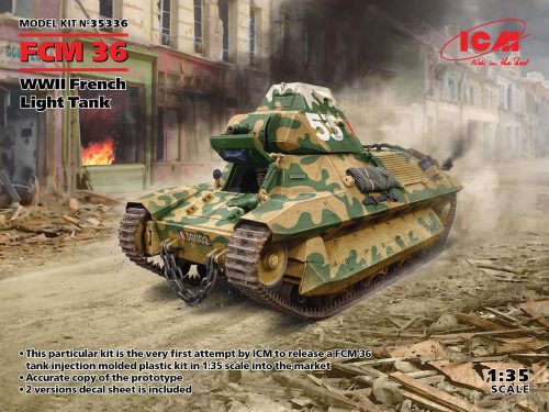 ICM 35336 FCM 36, WWII French Light Tank (1/35)