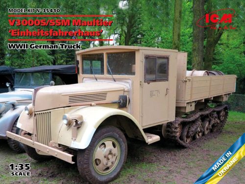 ICM 35410 V3000S/SSM Maultier Einheitsfahrerhaus, WWII German Truck (1/35)