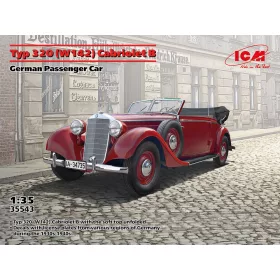   ICM 35543 Typ 320 (W142) Cabriolet B, German Passenger Car (1/35)