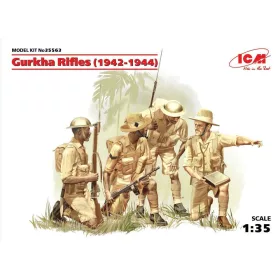 ICM 35563 Gurkha Rifles (1944) (4 figures) (1/35)