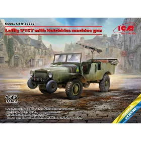 ICM 35572 Laffly V15T with Hotchkiss machine gun (1/35)