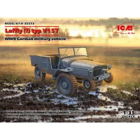   ICM 35573 Laffly (f) typ V15T, WWII German military vehicle (1/35)