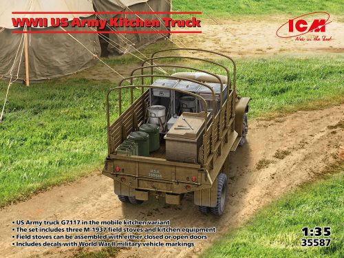 ICM 35587 WWII US Army Kitchen Truck (1/35)