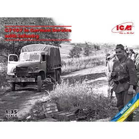 ICM 35588 G7107 in German Service with infantry (1/35)