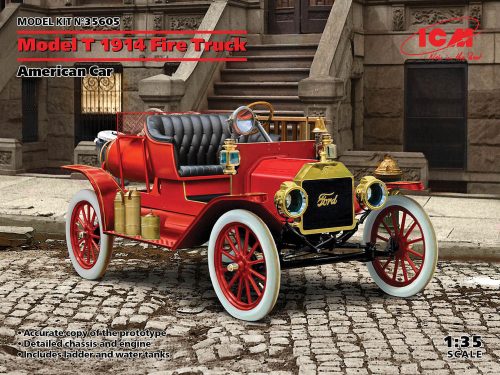 ICM 35605 Model T 1914 Fire Truck, American Car (1/35)