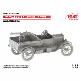   ICM 35607 Model T 1917 LCP with Vickers MG, WWI ANZAC Car (1/35)