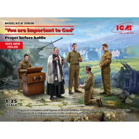   ICM 35616 'You are important to God'. Prayer before battle (100% new molds) (1/35)