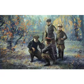 ICM 35631 WWII Soviet Partisans (4 figures) (1/35)