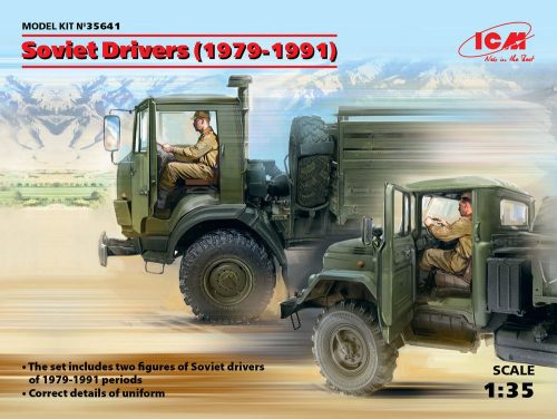 ICM 35641 Soviet Drivers(1979-1991)(2 Figures) (1/35)