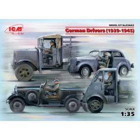 ICM 35642 German Drivers(1939-1945)(4 Figures) (1/35)