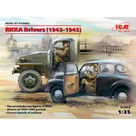 ICM 35643 RKKA Drivers(1943-1945)(2 Figures) (1/35)